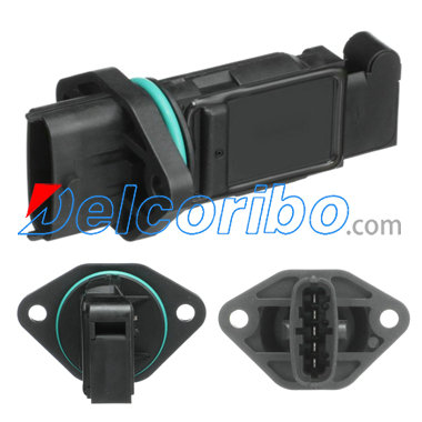 PORSCHE 99660612400, 996-606-124-00, 226807F411, 226807F401 Mass Air Flow Sensor