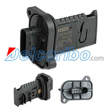 BMW 13628506408, 13 62 8 506 408 Mass Air Flow Sensor