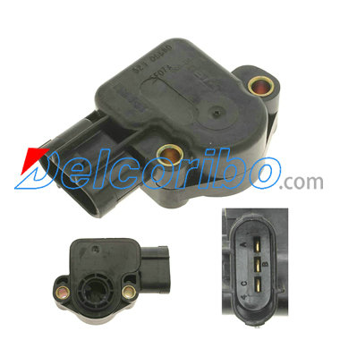 F48F9B989AA, F4ZZ9B989A, F4ZZ-9B989-A, ZZP118851 Throttle Position Sensor