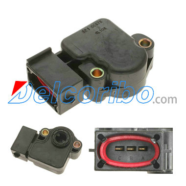 FORD F2SF9B989BA, F2SZ9B989B, F2SZ9B989BA Throttle Position Sensor