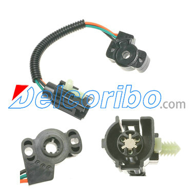 FORD E7TF9B989BA, E7TF9B989BB, E7TZ9B989C, E7TZ-9B989-C Throttle Position Sensor