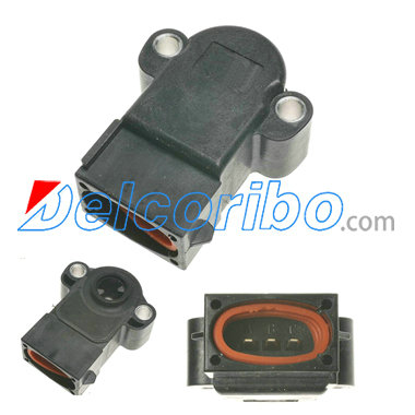 FORD E77F9B989AA, E77F-9B989-AA, E7TZ9B989A, E7TZ-9B989-A Throttle Position Sensor