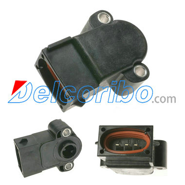 FORD E7DF9B989AA, E7DZ9B989A, E7DZ9F989A, F2DZ9B989BA Throttle Position Sensor