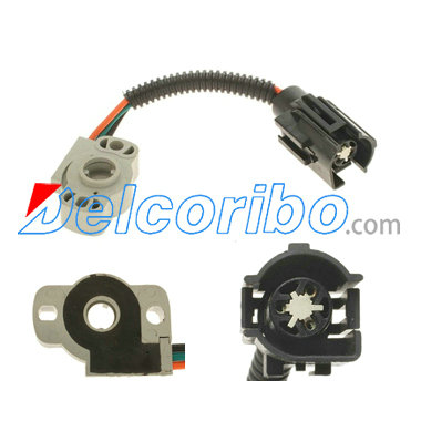 FORD E5DF9B989AA, E5DZ9B989A, E6DF9B989CA, E6DZ9B989C Throttle Position Sensor