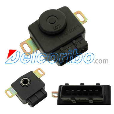 PORSCHE 92860615701, 928 606 157 01 Throttle Position Sensor