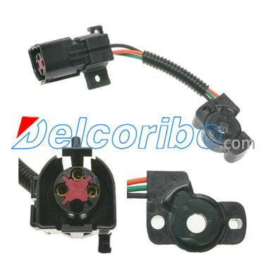 FORD E3PF9B989AA, E3PZ9B989A, E3TF9B989BB, E3TZ9B989B Throttle Position Sensor