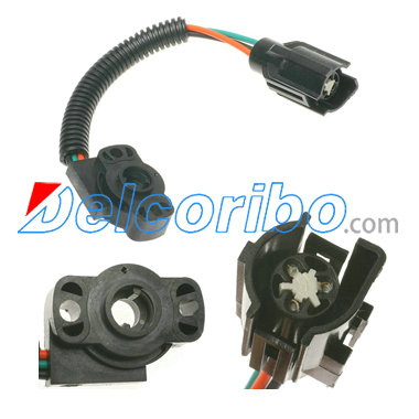 FORD E4AF9B989AA, E5AF9B989AA, E5AZ9B989B, E5PF9B989AA, E5TF9B989AA Throttle Position Sensor