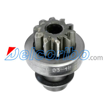 MITSUBISHI M191T23371, M191T23971, M3T27686H Starter Drive