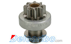 std1164-isuzu-5-81123-0340,8-94455-1730-starter-drive