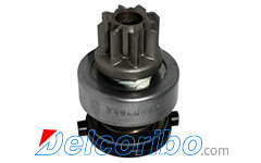 std1825-nissan-23354-99b00,23354-99b05-starter-drive