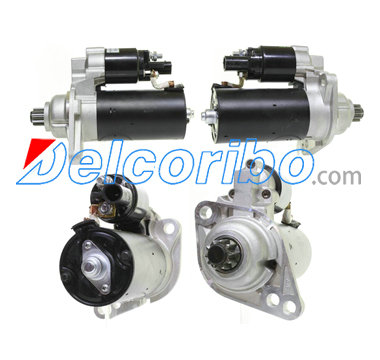 VW 0AH-911-023B, 0AH911023B, 0AH911023BX, 0AH-911-023BX, 0AH911023D, 0AH911023DX Starter Motors