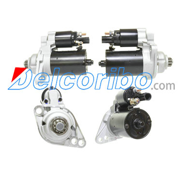 VW 02Z-911-023E, 02Z911023E, 02Z911023G, 02Z911024P, 02Z-911-023EX, 02Z-911-023G, 02Z-911-023GX Starter Motors