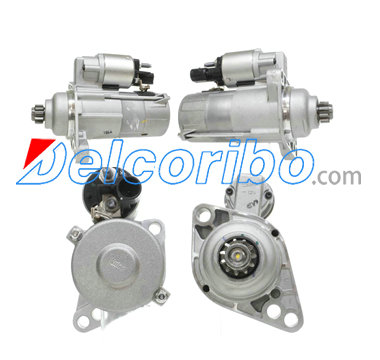 VW 02Z-911-023F, 02Z911023F, 02Z911023FX, 02Z911023H, 02Z911023HX, 02Z911024J, 02Z-911-023FX Starter Motors