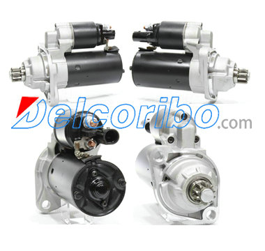 VW 02M-911-023S, 02M911023S, 02M911021B, 02M911023G, 02M911023M, 02M-911-023SX, 02M911023SX Starter Motors