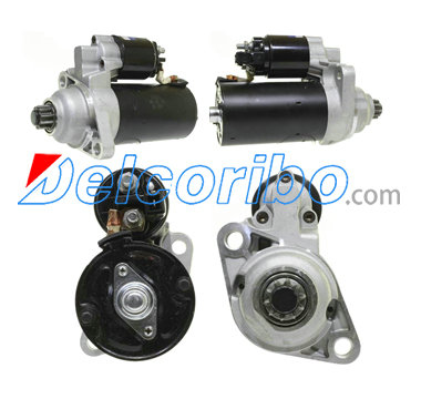 VW 02A-911-115F, 02A911115F, 02T911023C, 02T911023H, 02T-911-023C, 02T-911-023H, 02T-911-023HX, 02T911023HX Starter Motors