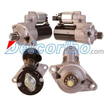 VW 02E-911-023S, 02E911023S, 02E911023SX, 02E-911-023SX BOSCH 0001121435, 0001121436 Starter Motors