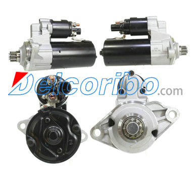 VW 02E-911-023L, 02E911023L, 02E-911-023LX, 02E911023LX BOSCH 0001123036, 0-001-123-036 Starter Motors