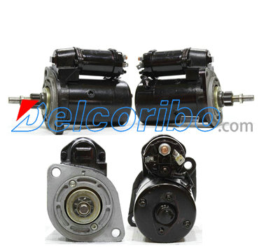 VW 091911023, 091911023X BOSCH 0001211221, 0001211222, 0986010360, 0986010367, 9000692062 Starter Motors