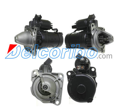 VW 062911023 BOSCH 0001109417, 0-001-109-417, 0001218822, 0-001-218-822 Starter Motors