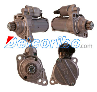 VW 02Z911024Q, BOSCH 0001179502, 0-001-179-502, 0001179503, 0-001-179-503 Starter Motors