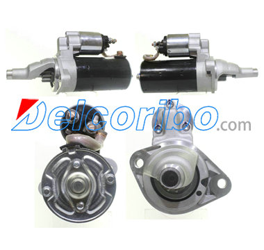 VW 059-911-023H, 059911023H, 059-911-023HX, 059911023HX, BOSCH 0001109021, 0-001-109-021 Starter Motors