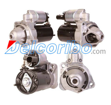 VW 06B-911-023B, 06B911023B, 06B-911-023BX, 06B911023BX BOSCH 0001107446, 0-001-107-446 Starter Motors