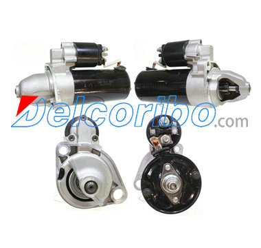 VW 077911023E BOSCH 0001110100, , 0986018060, 0-986-018-060, 0 986 018 060, 0986018067, BOUS SR0417X Starter Motors