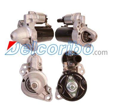 VW 07C911023G BOSCH 0001108237, 0-001-108-237, 0001108238, 0-001-108-238 Starter Motors