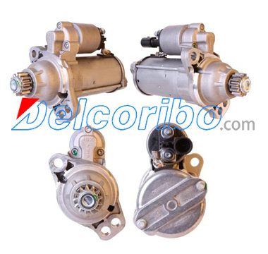 VW 02M911021G, 02M911024J, 02M911024Q, BOSCH 0001179500, 0001179501 Starter Motors