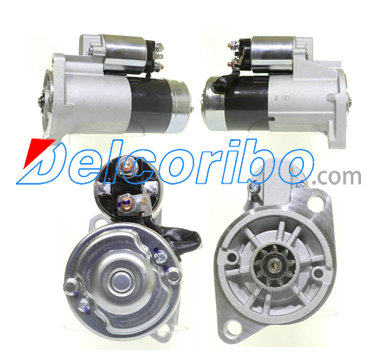 MITSUBISHI M001T60081, M1T60081, M1T60381, M001T60381, NISSAN 23300-K9160, 23300K9160, 23300W9810 Starter Motors