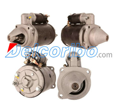 NEW HOLLAND 795152 MASSEY FERGUSON 579-488-M91, 579488M91, 3763362M94 Starter Motors