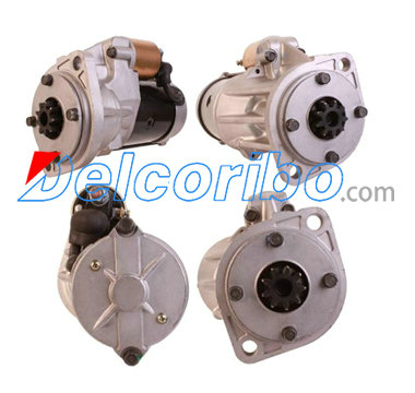 HITACHI S14-102, S14102, S14-102B, S14102B, YANMAR 129940-77010, 12994077010, 129940-77011 Starter Motors