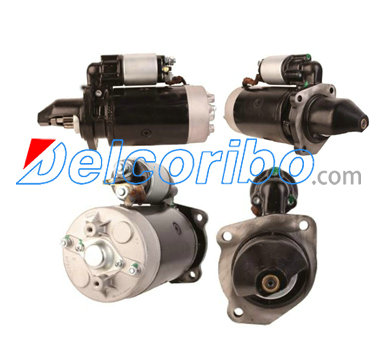 DELCO 1107557, 1107582, 12301332, 1998337, HYSTER 136125, 3001265, 3001265R Starter Motors