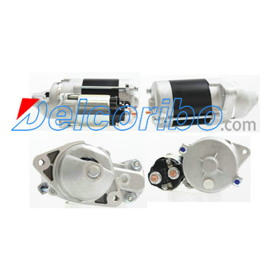 DENSO 128000-4020, 1280004020 KUBOTA 12498-63010, 1249863010 Starter Motors