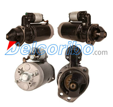 BOSCH 0001231006, 0-001-231-006 KHD 117-7442, 01177442, 01178671, 01181101 Starter Motors