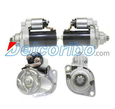 BOSCH 0001123001, 0-001-123-001, 0001124015, 0-001-124-015 PORSCHE 996-604-103-00, 99660410300, 996-604-104-00, 99660410400 Starter Motors