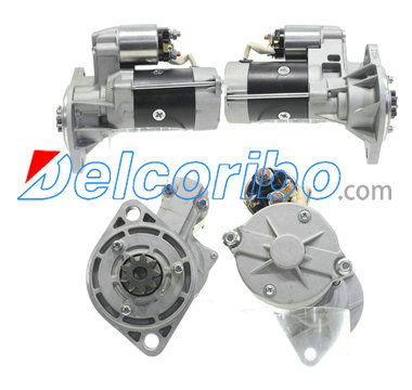 HITACHI S13-407, S13407, S13-407A, S13407A, THERMO KING 45-2177, 452177, 45-2324, 452324 Starter Motors