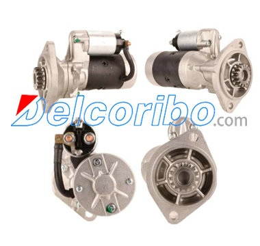 YANMAR 121256-77010, 12125677010, 129136-77011, 12913677011 Starter Motors