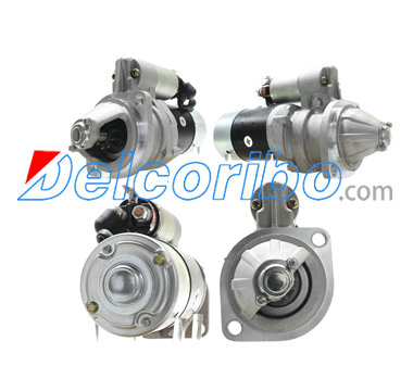 HITACHI S13-138, S13138, S13-138A, S13138A, YANMAR 129953-77010, 12995377010, 129953-77019, 12995377019 Starter Motors